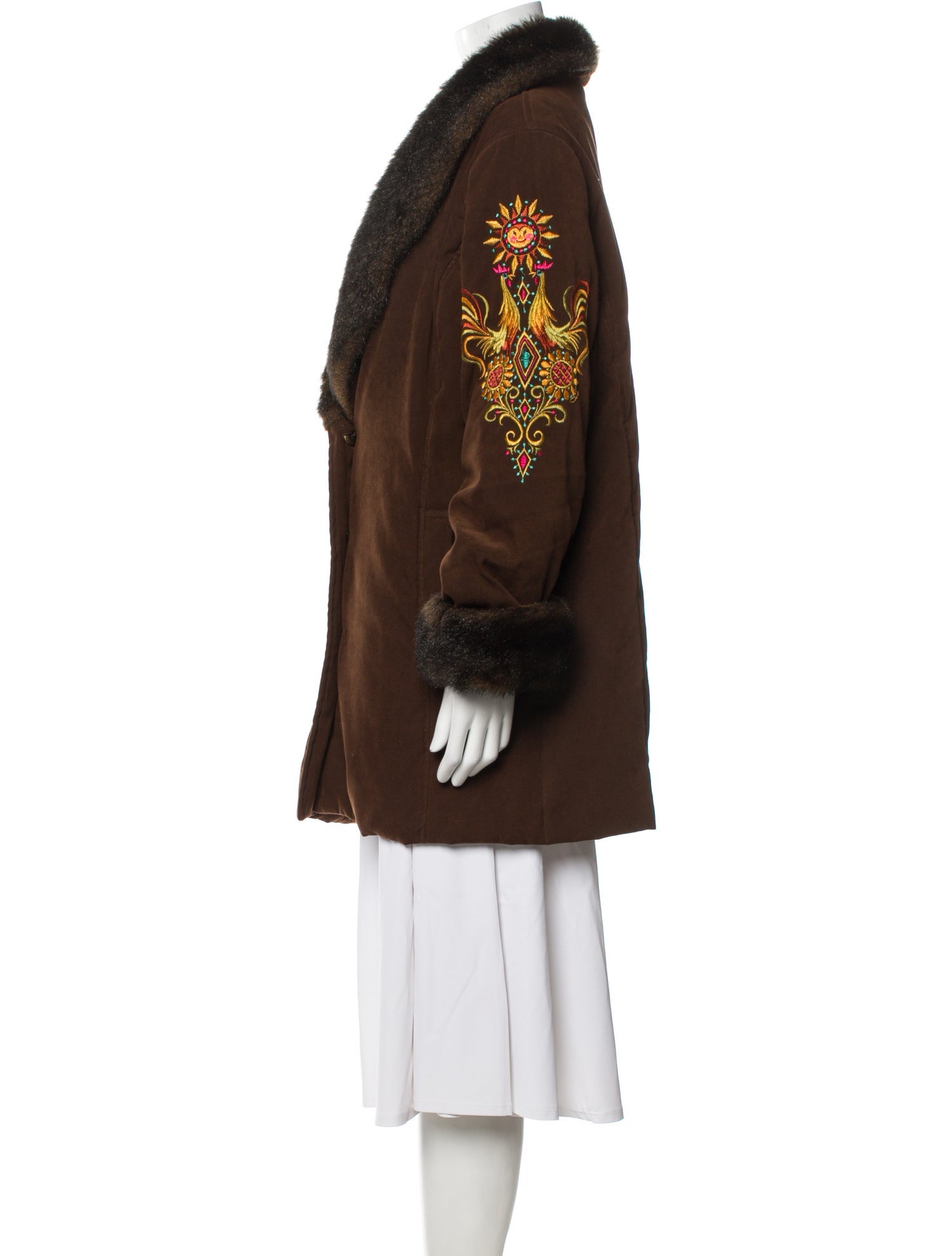 Bob Mackie Faux Fur Jacket