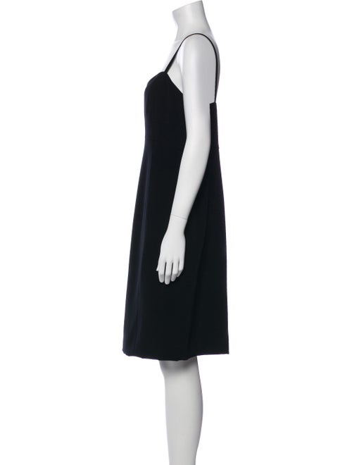 Bob Mackie Square Neckline Knee-Length Dress