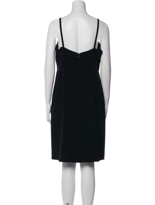 Bob Mackie Square Neckline Knee-Length Dress