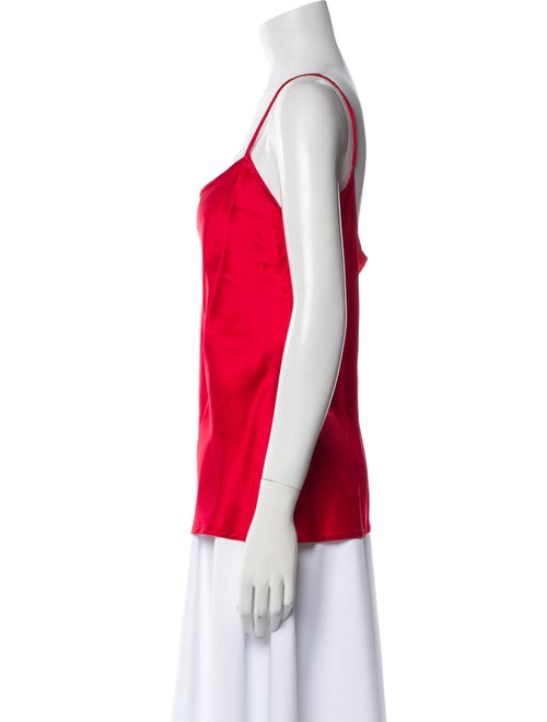 Bob Mackie Square Neckline Sleeveless Top