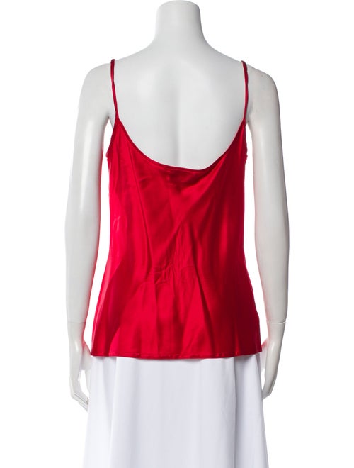 Bob Mackie Square Neckline Sleeveless Top
