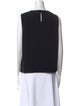 Bob Mackie Crew Neck Sleeveless Top