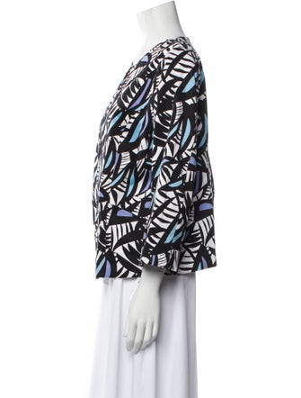 Bob Mackie Printed Evening Jacket