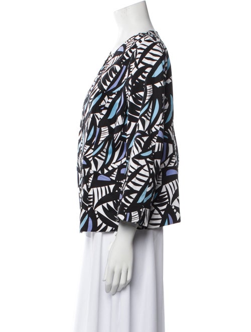 Bob Mackie Printed Evening Jacket
