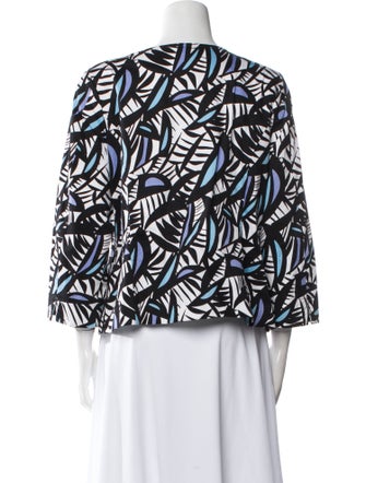 Bob Mackie Printed Evening Jacket