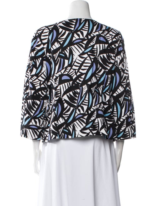 Bob Mackie Printed Evening Jacket