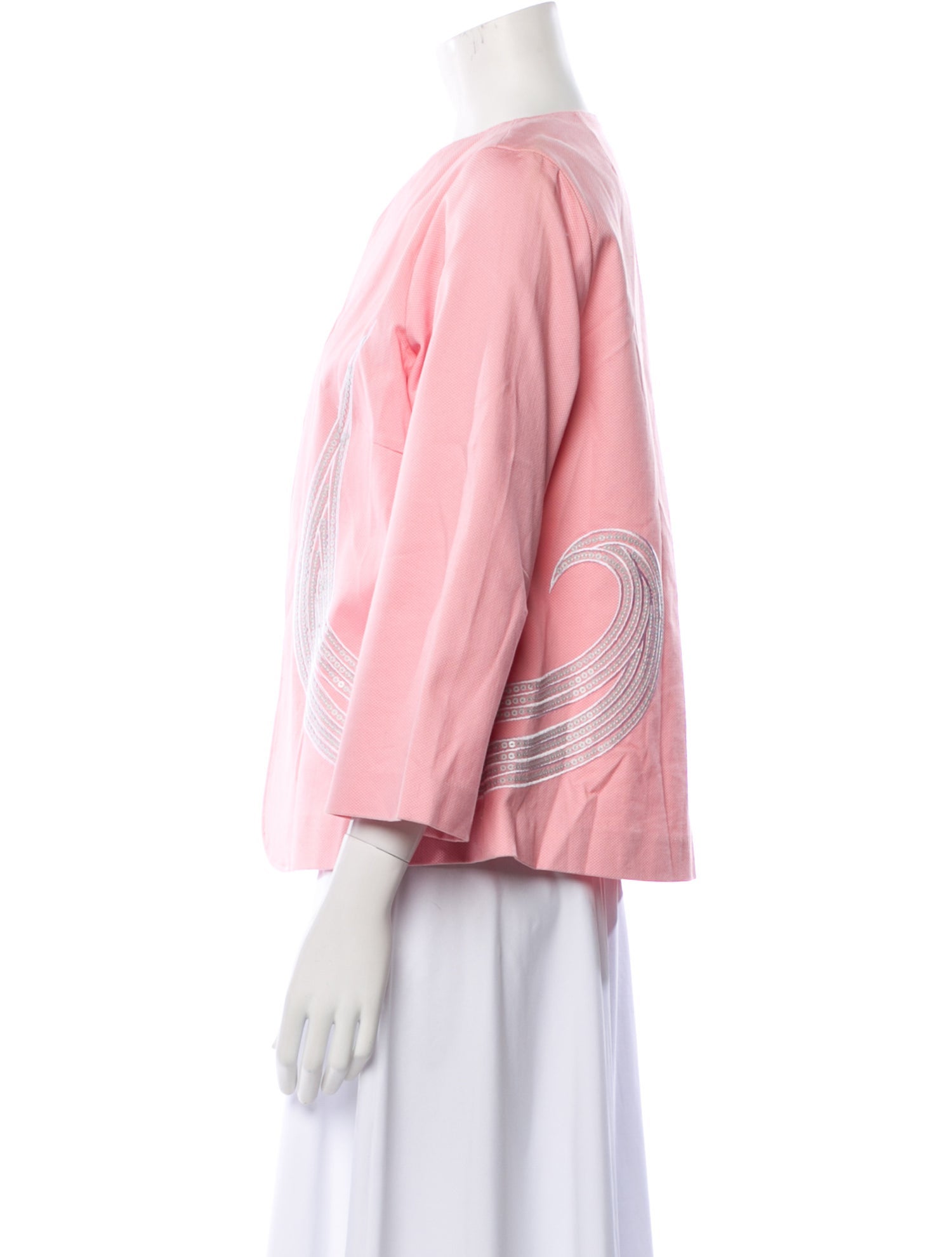 Bob Mackie Printed Evening Jacket