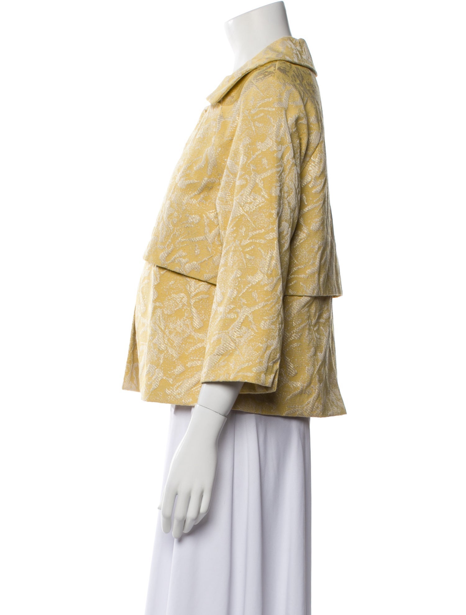 Bob Mackie Tweed Pattern Jacket