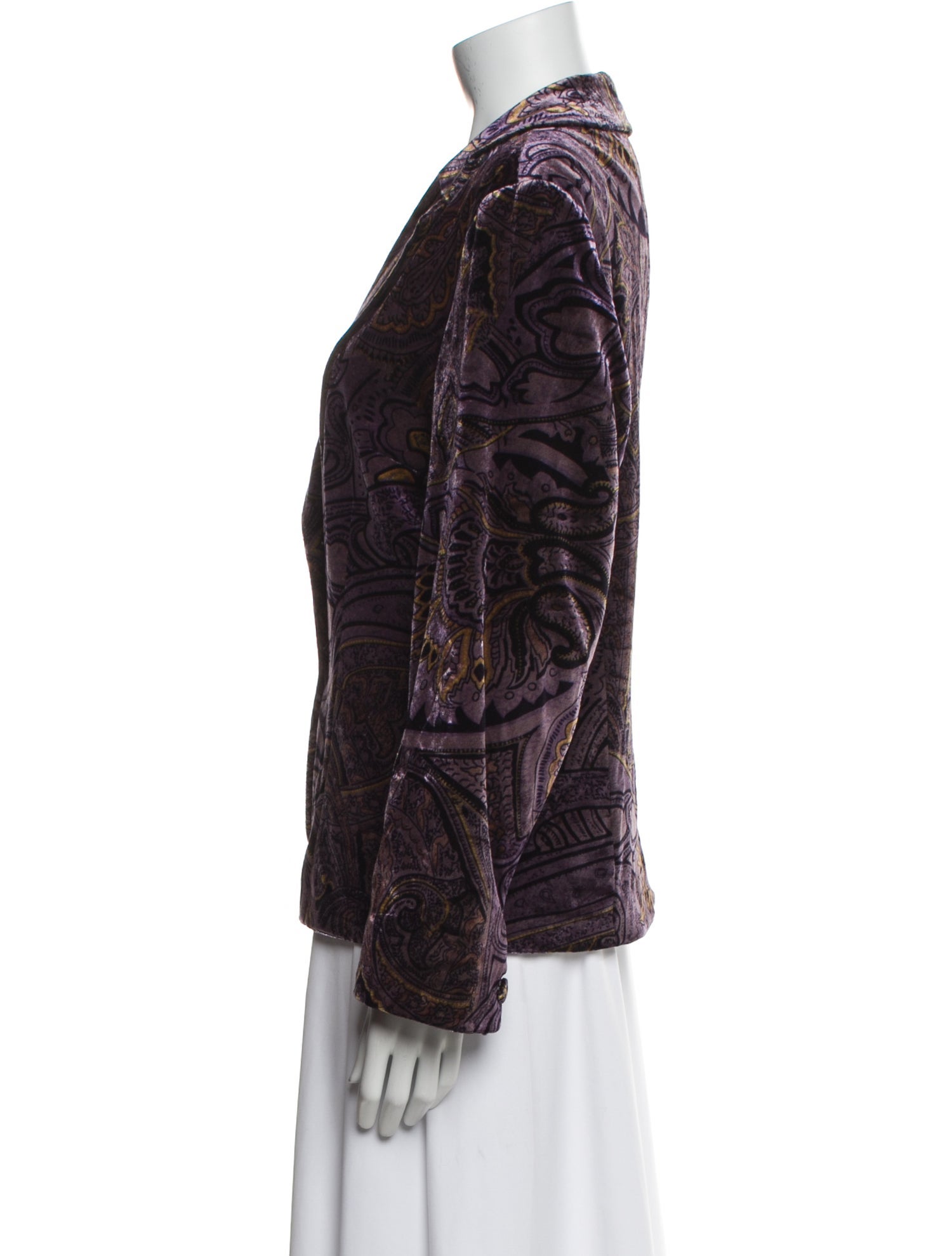 Bob Mackie Printed Blazer