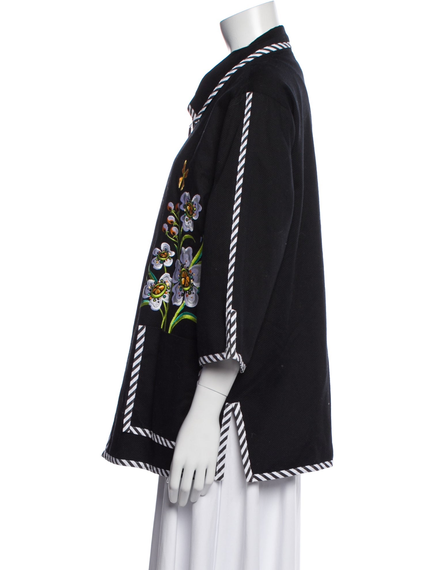 Bob Mackie Printed Evening Jacket