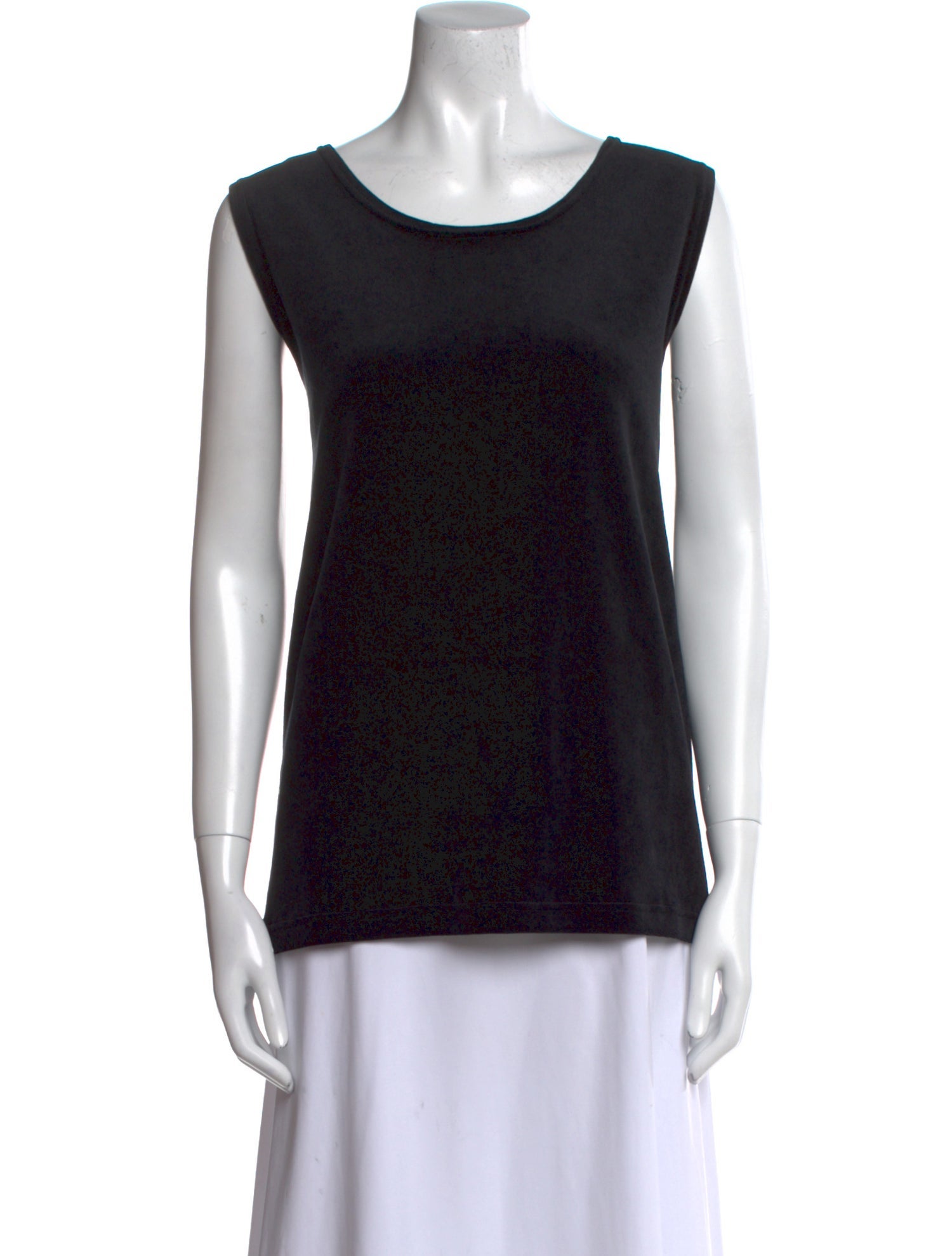 Bob Mackie Scoop Neck Sleeveless Top