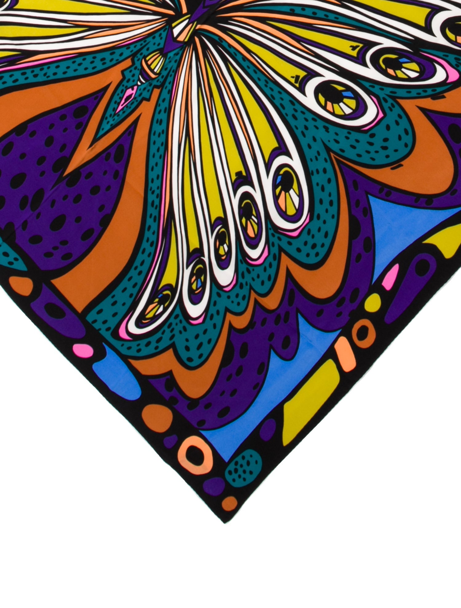 Bob Mackie Silk Printed Scarf