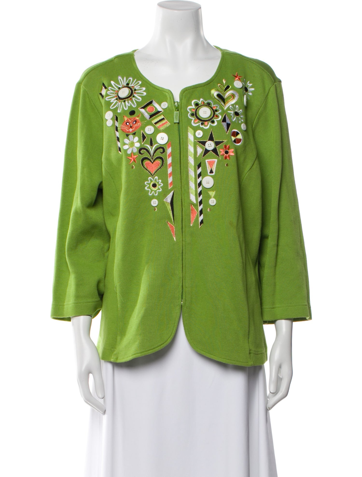 Bob Mackie Patterned Evening Jacket