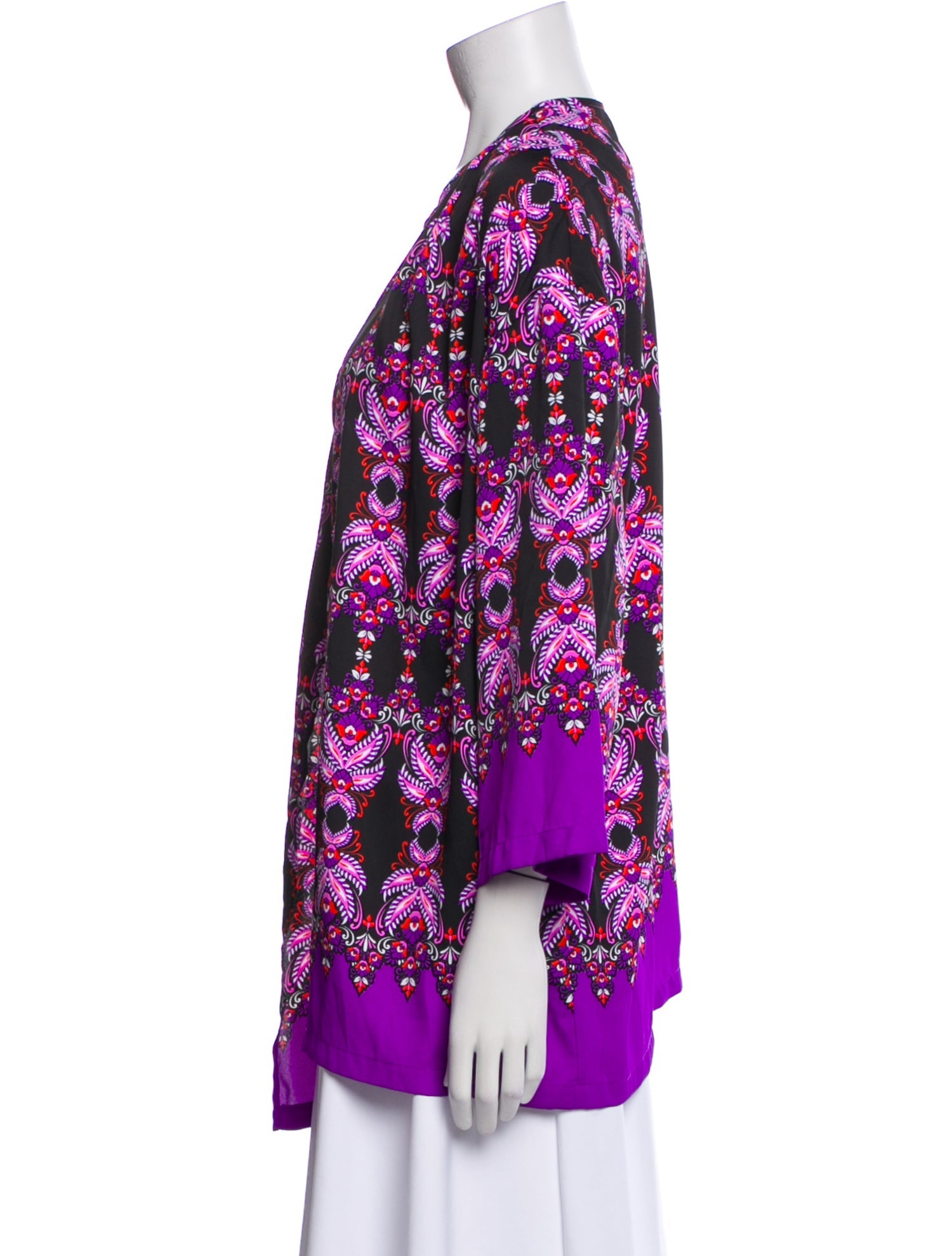 Bob Mackie Printed Evening Jacket
