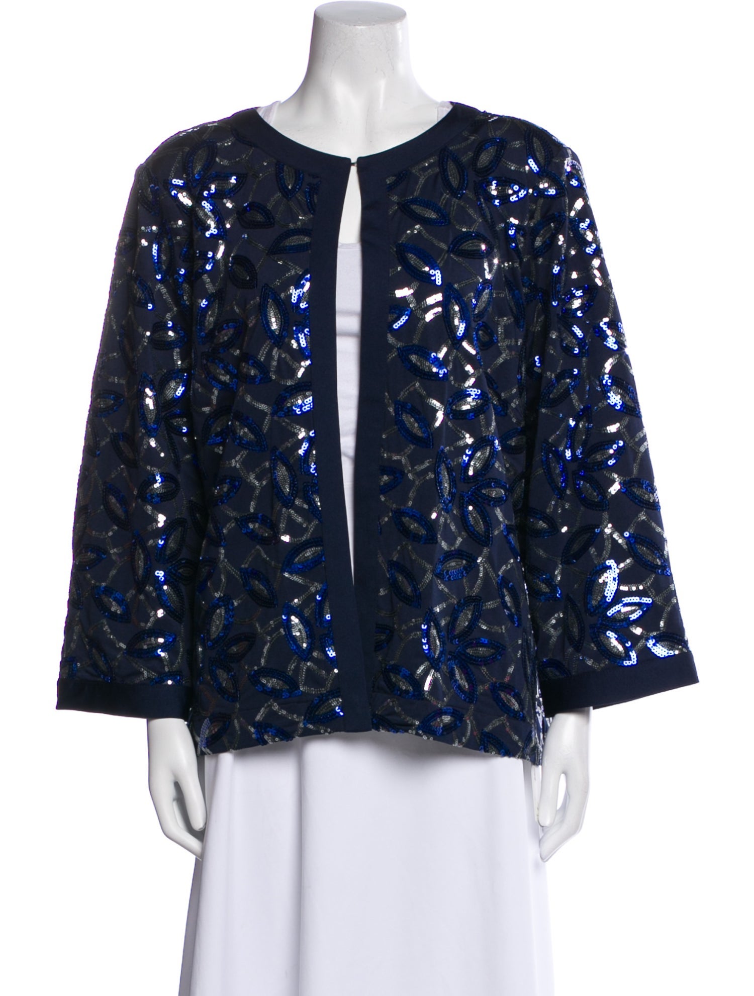 Bob Mackie Printed Evening Jacket