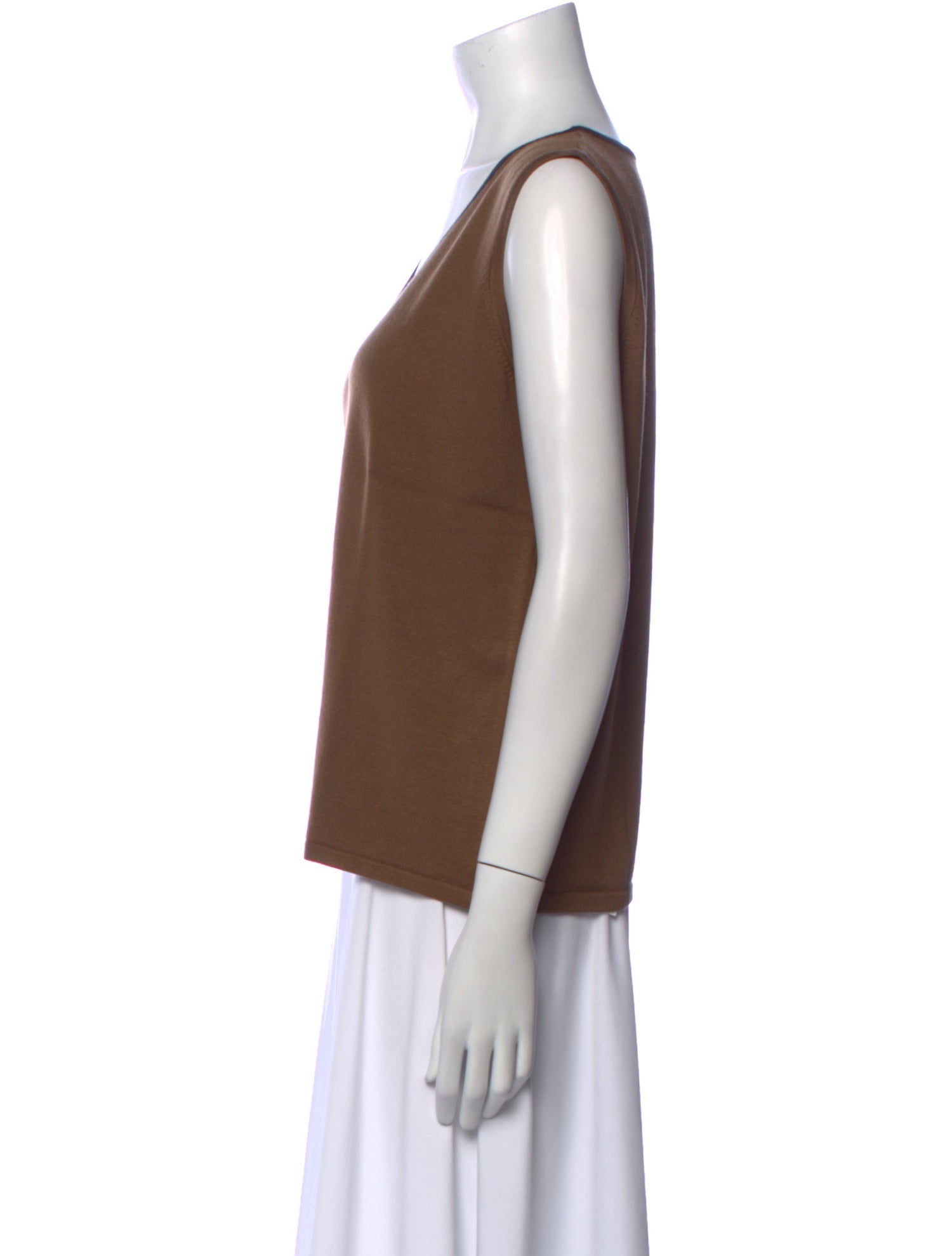 Bob Mackie Scoop Neck Sleeveless Top