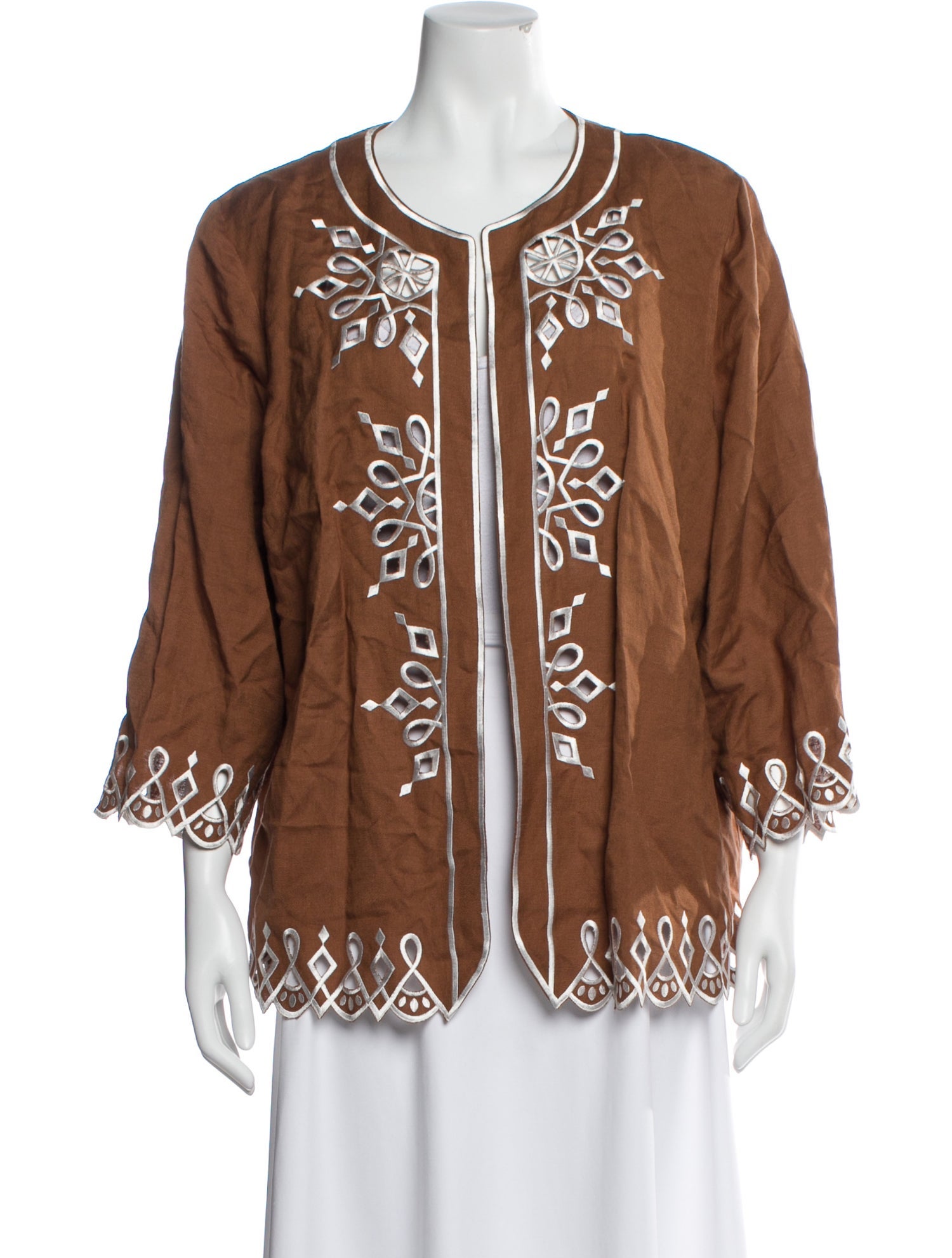 Bob Mackie Patterned Jacket