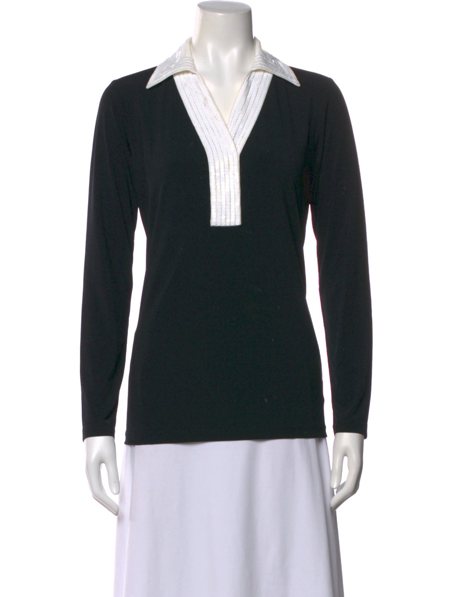Bob Mackie Long Sleeve Top