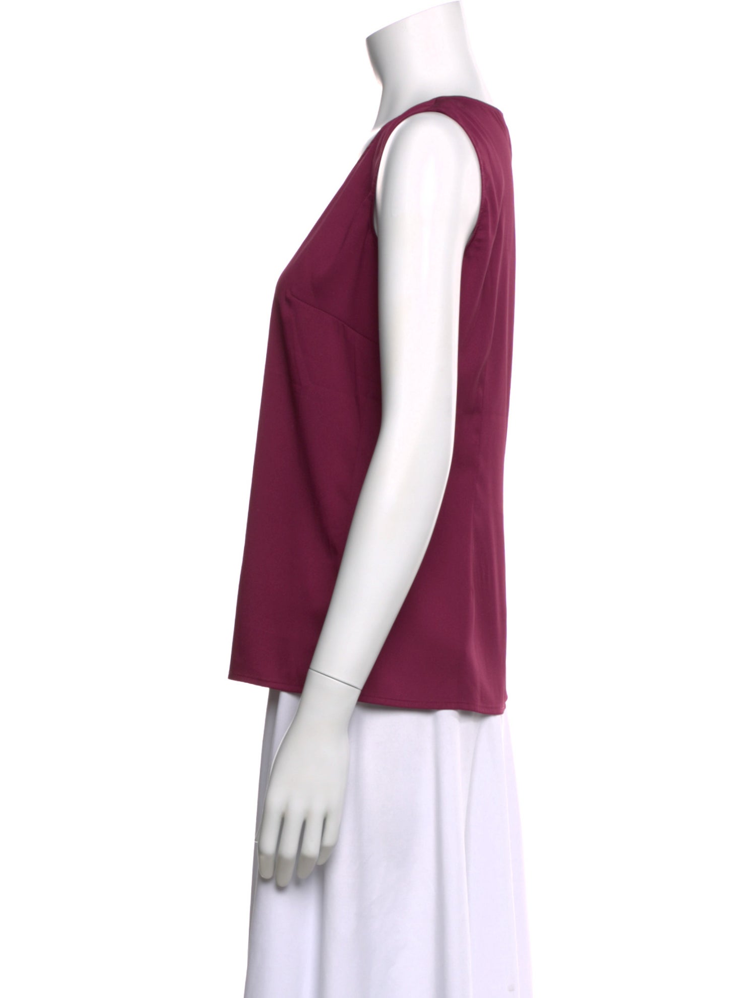 Bob Mackie Scoop Neck Sleeveless Top