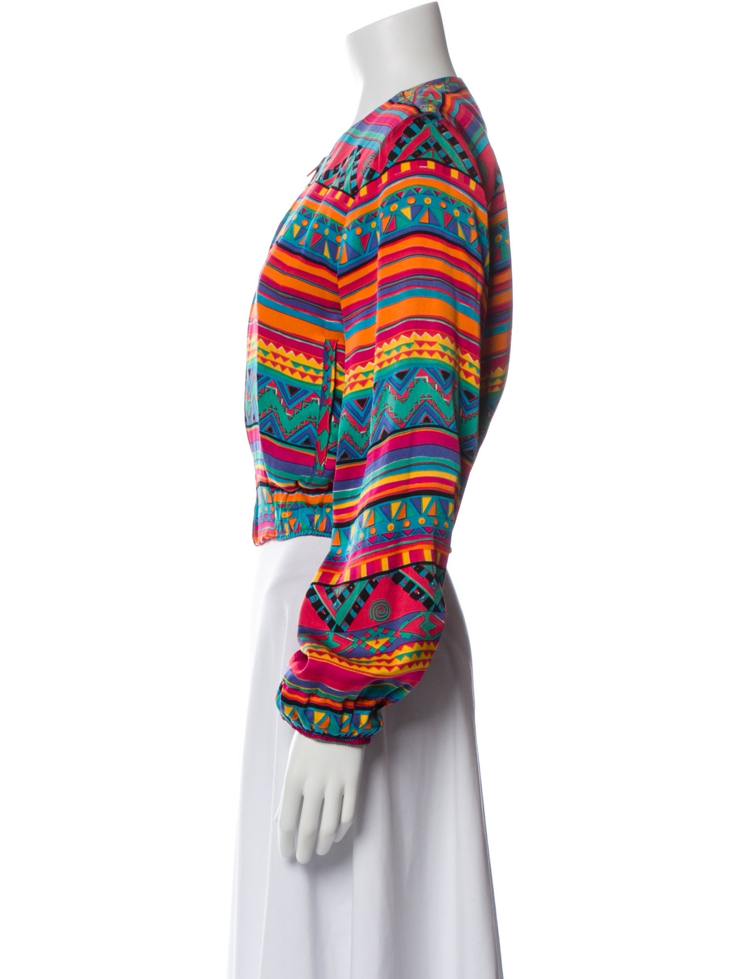 Bob Mackie Printed Jacket