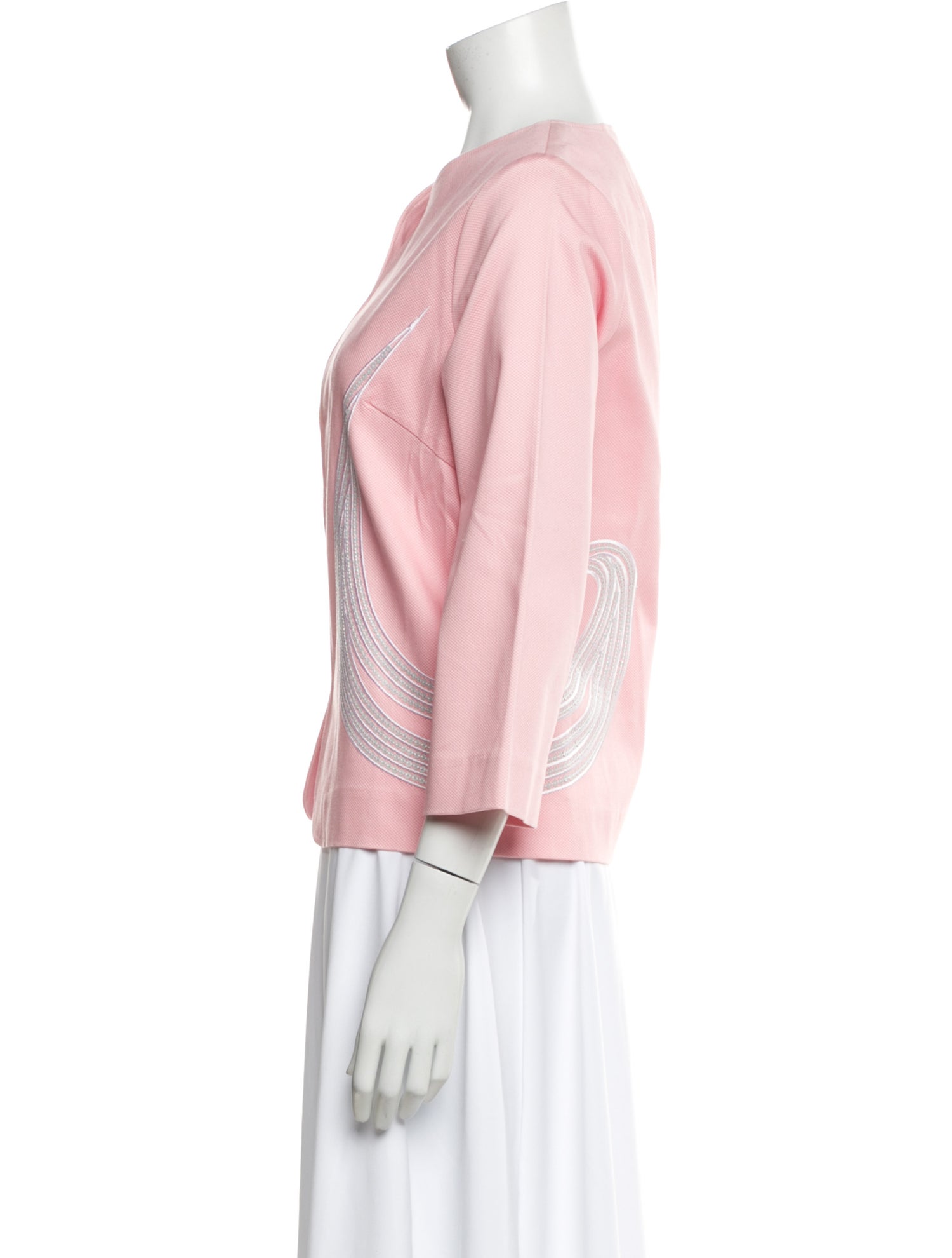 Bob Mackie Floral Print Evening Jacket