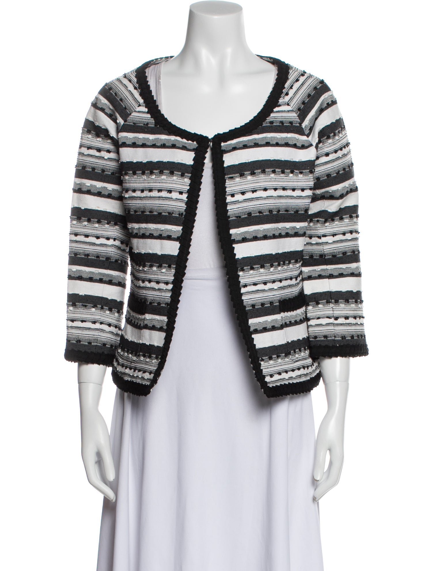 Bob Mackie Striped Jacket