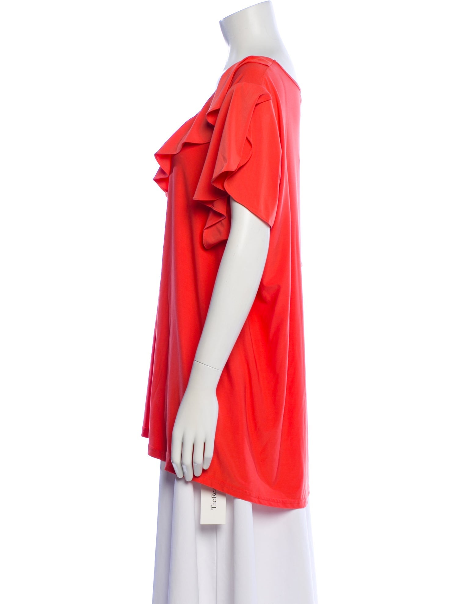 Bob Mackie Square Neckline Short Sleeve Top w/ Tags