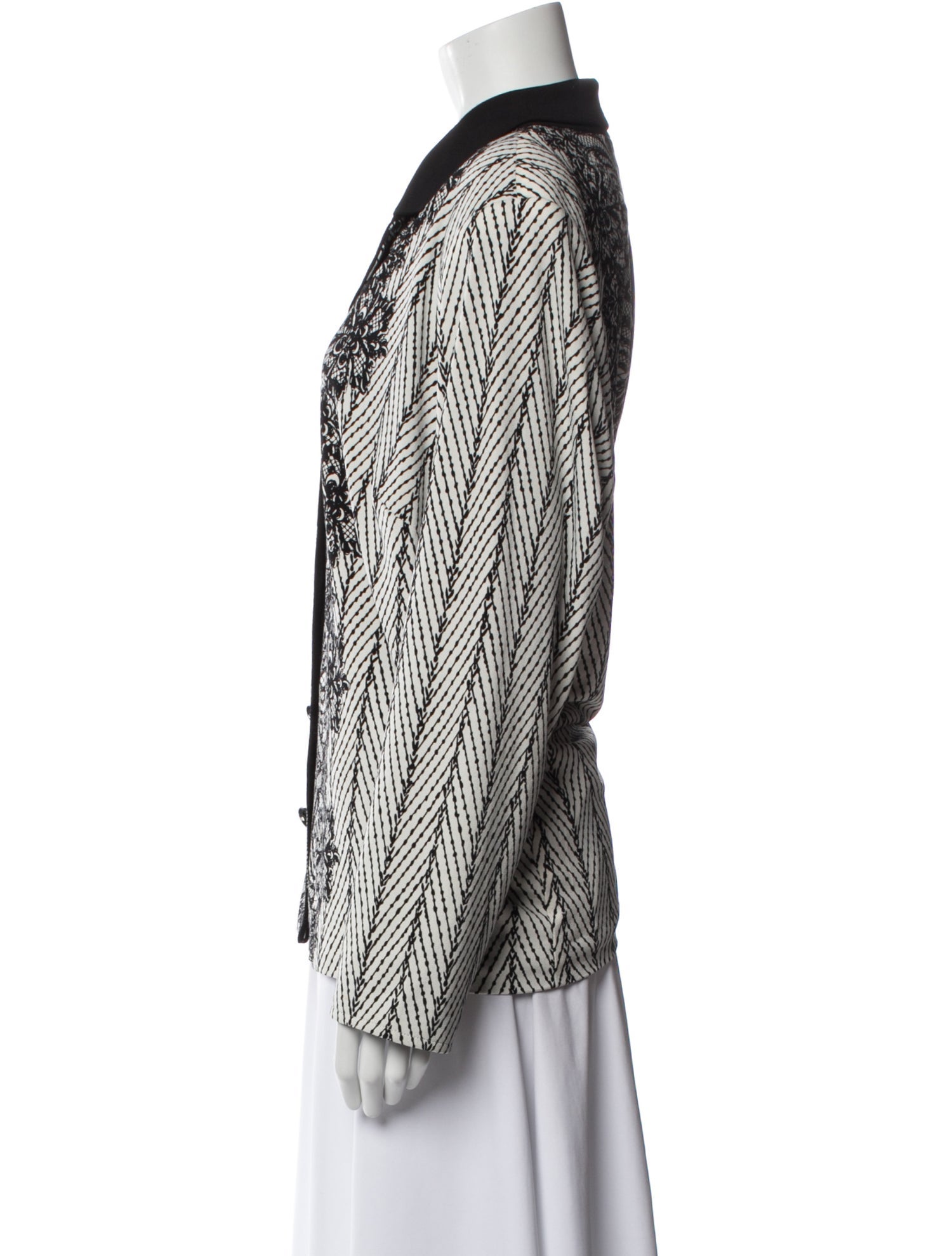 Bob Mackie Printed Evening Jacket