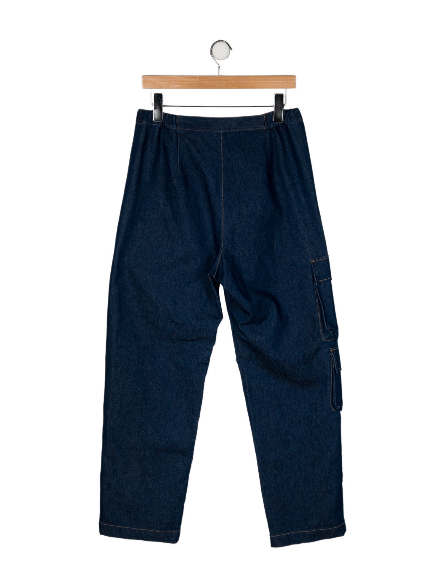 Bob Mackie High-Rise Straight Leg Jeans