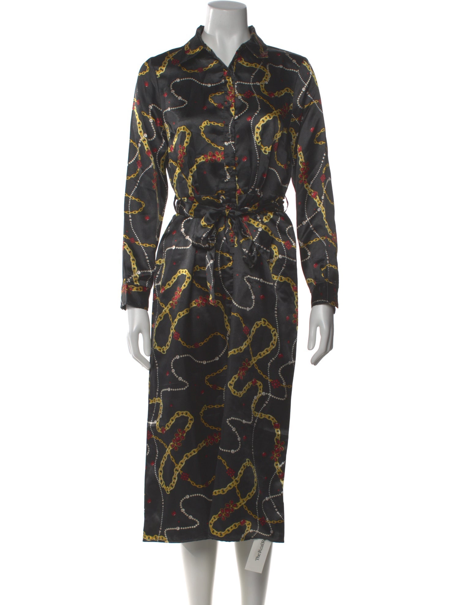 Bob Mackie Printed Long Dress w/ Tags