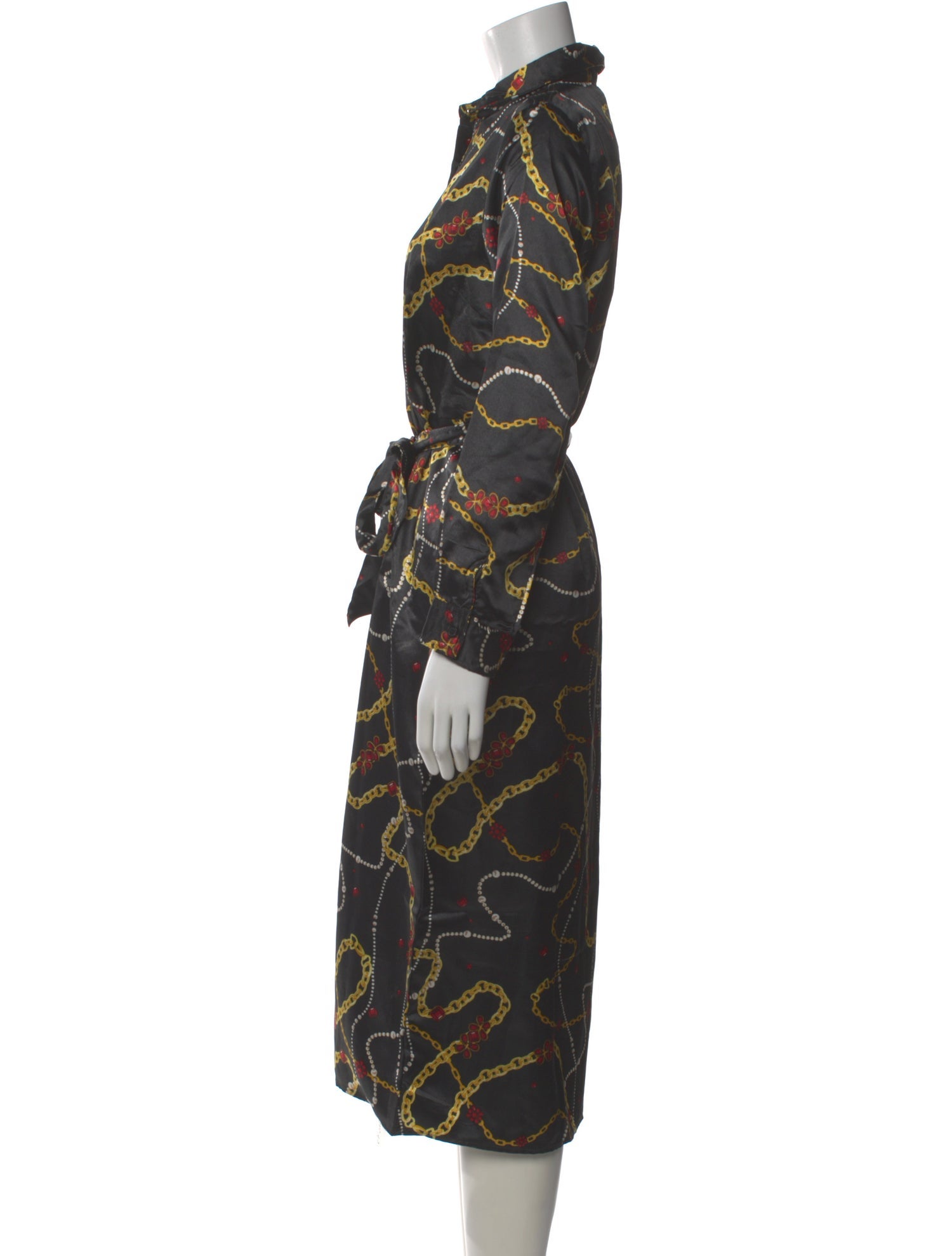 Bob Mackie Printed Long Dress w/ Tags