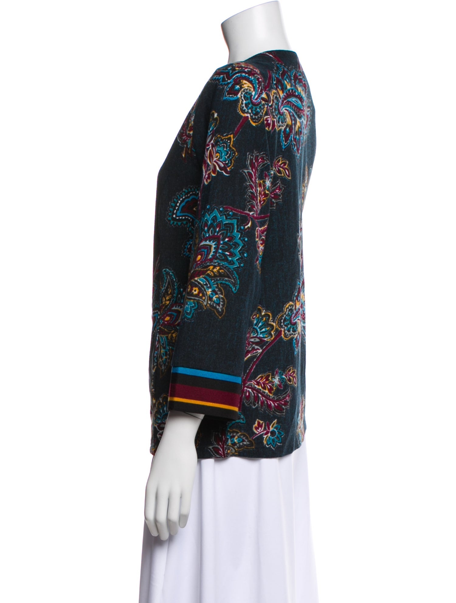 Bob Mackie Printed Evening Jacket