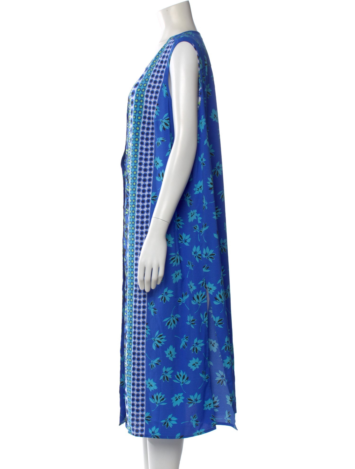 Bob Mackie Printed Midi Length Dress