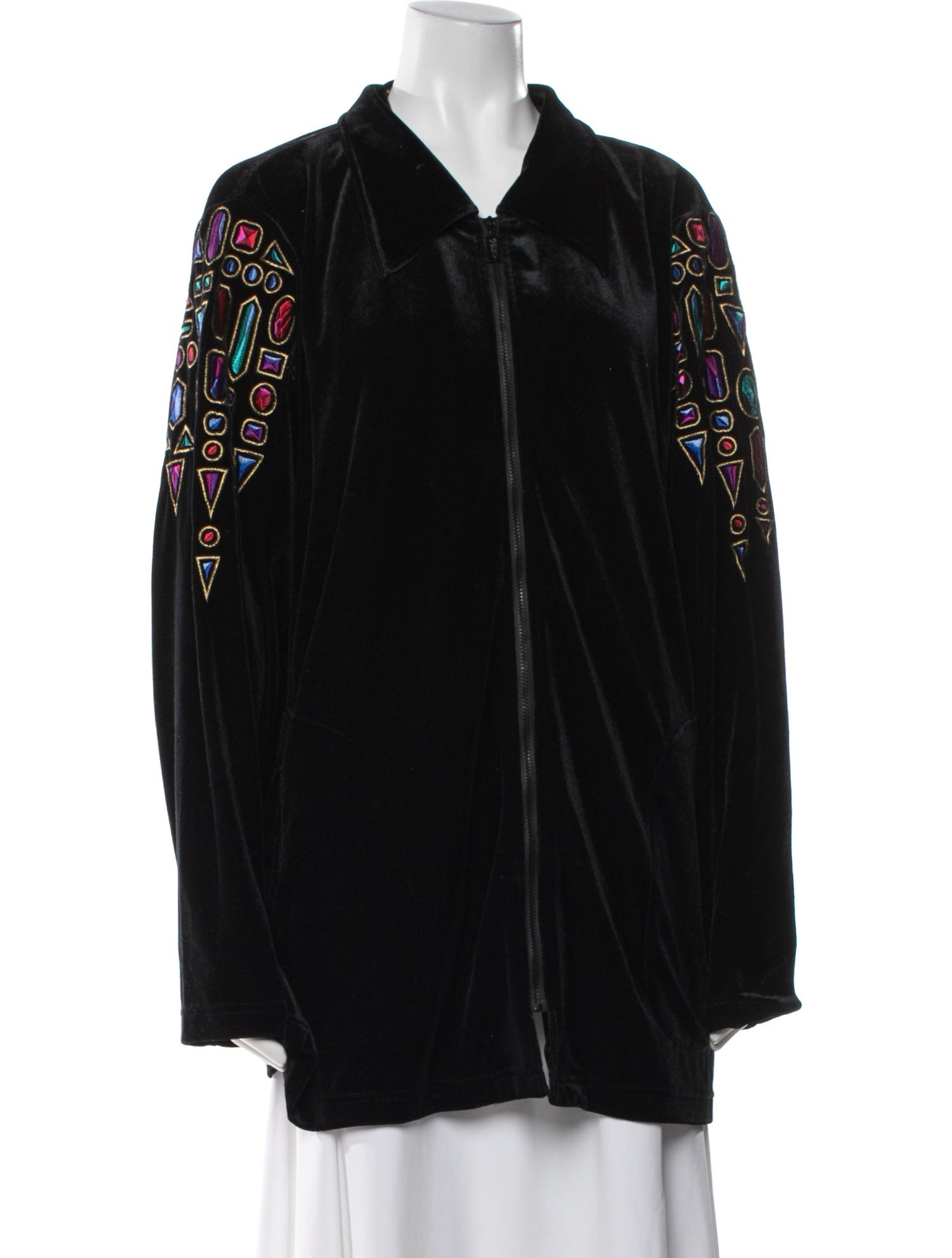 Bob Mackie Printed Jacket