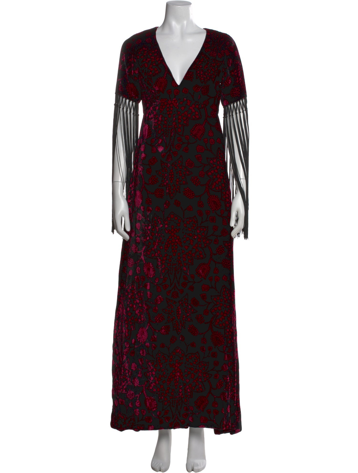 Bob Mackie Printed Long Dress