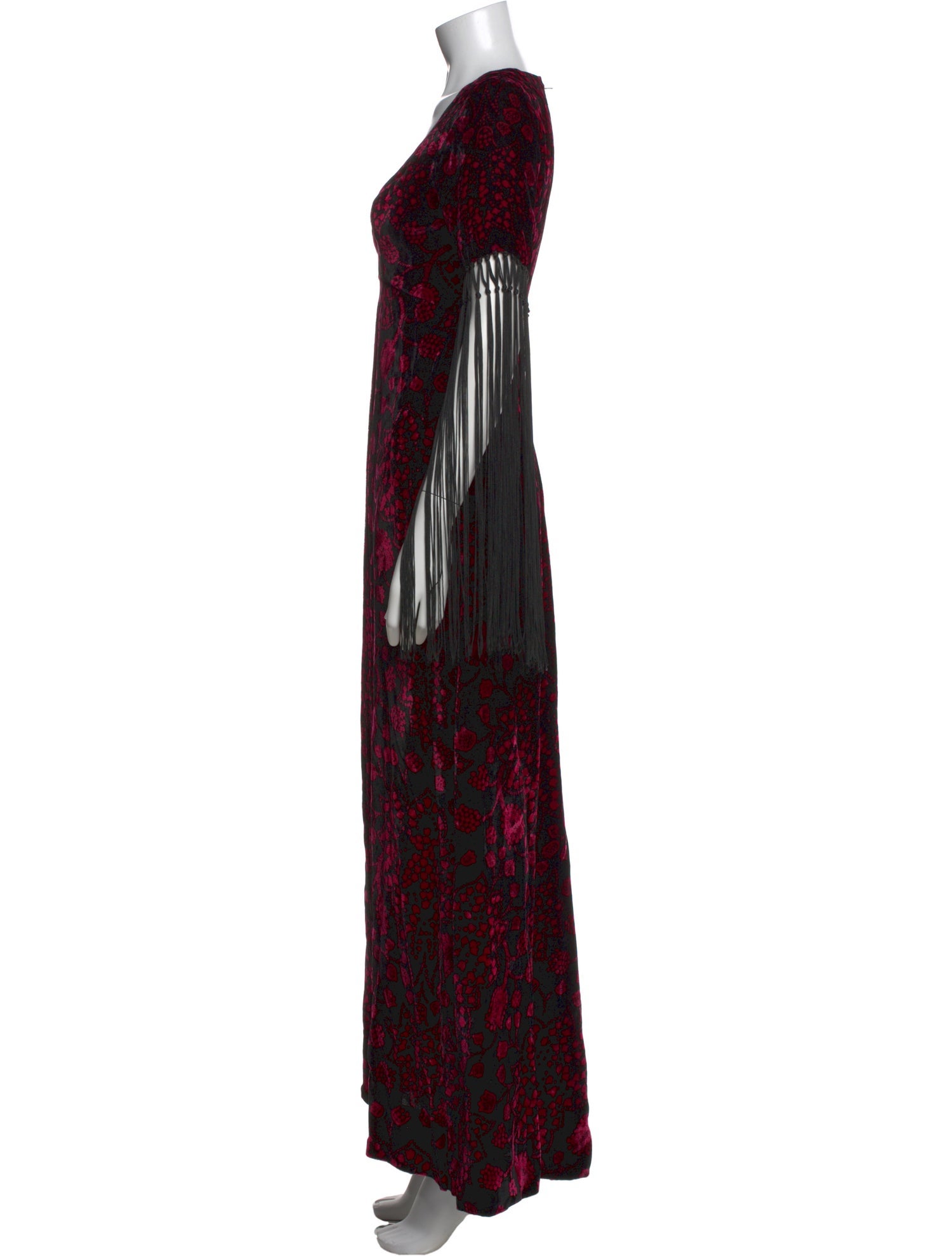 Bob Mackie Printed Long Dress