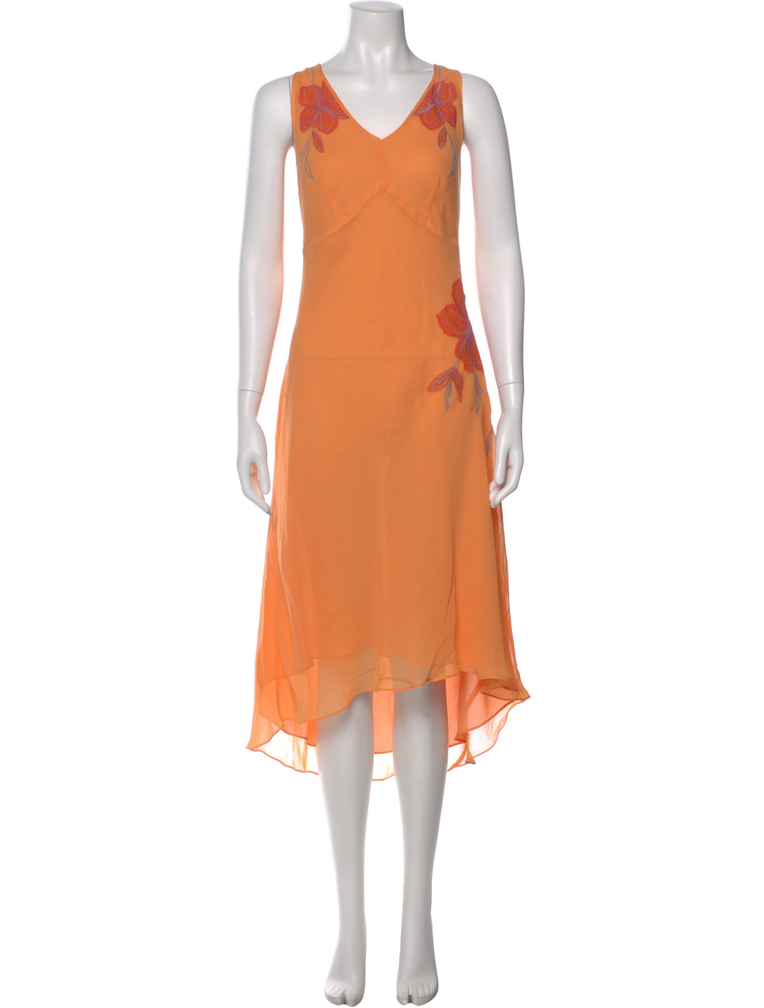 Bob Mackie Silk Long Dress