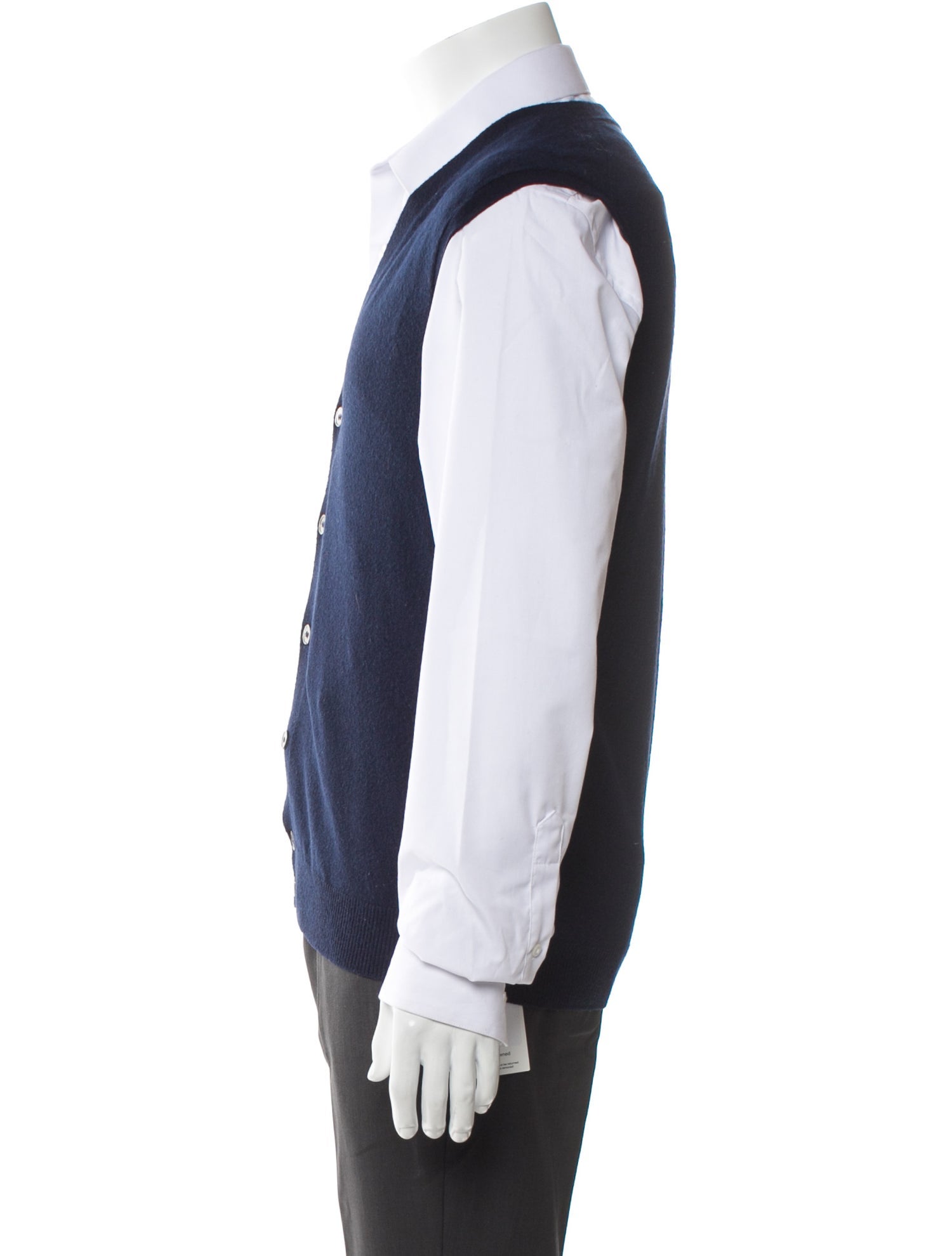 Boggi Cashmere V-Neck Sweater Vest