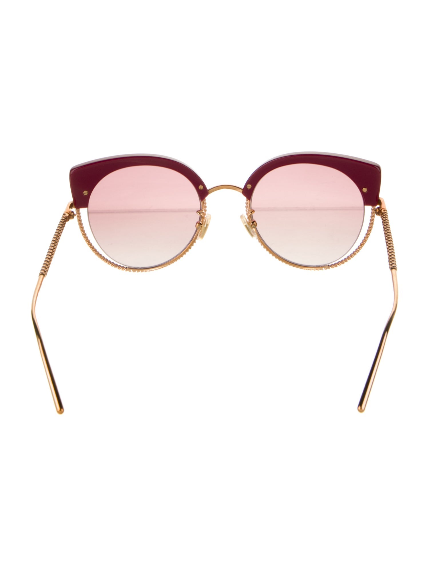 Boucheron Round Mirrored Sunglasses w/ Tags