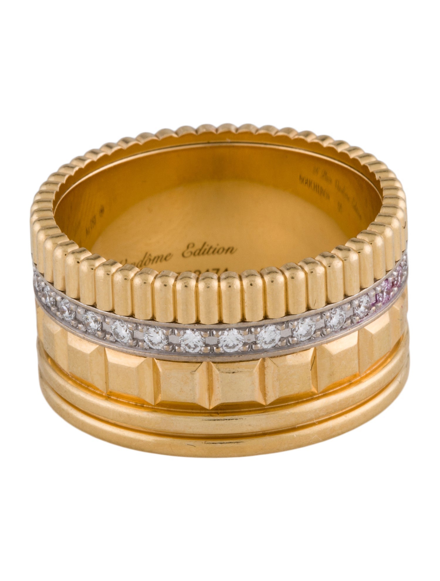 Boucheron 18K Diamond Quatre Radiant RIng