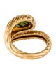 Boucheron 18K Tourmaline Bypass Ring