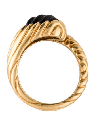 Boucheron 18K Tourmaline Bypass Ring