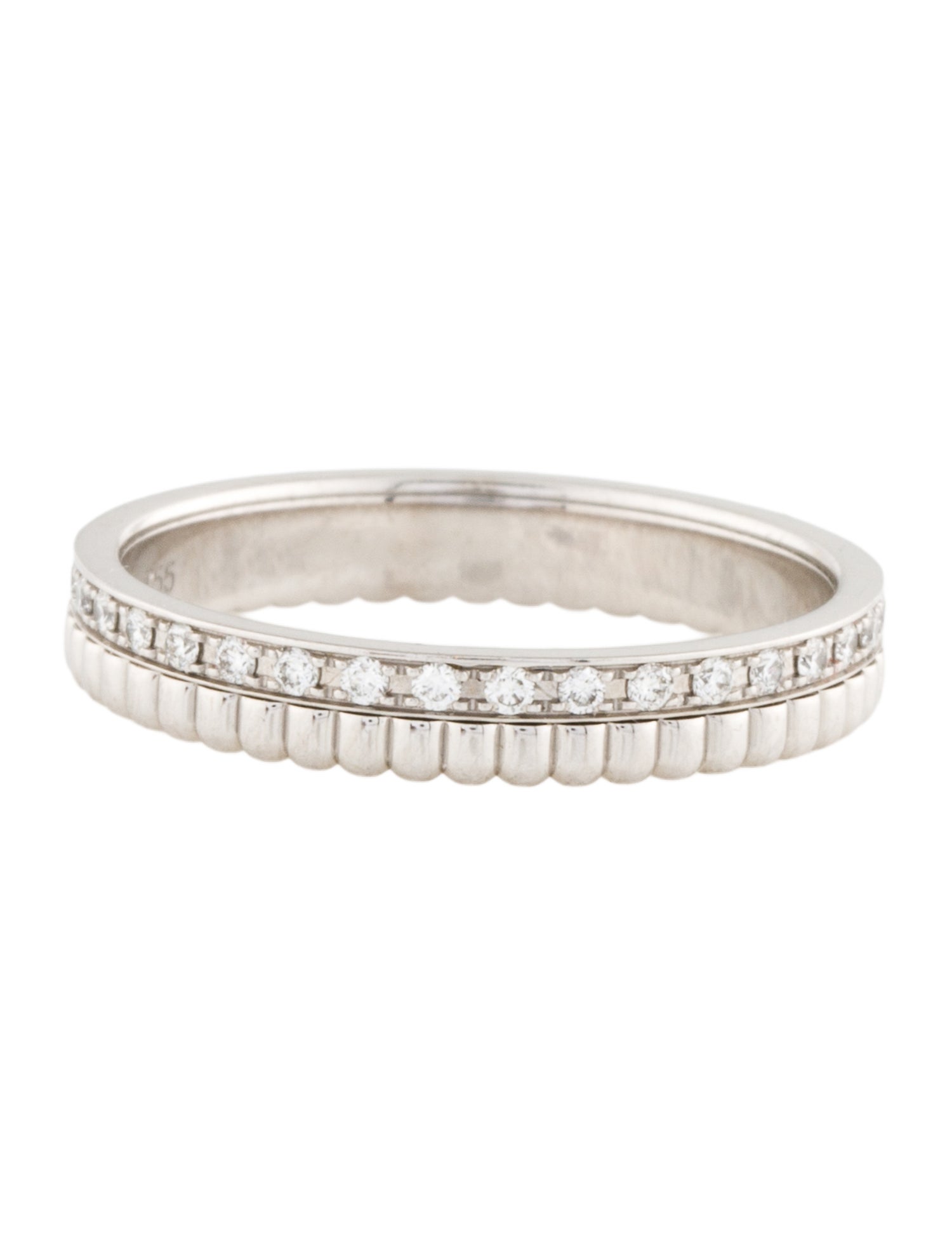 Boucheron 18K Diamond Quatre Radiant Edition Band Ring