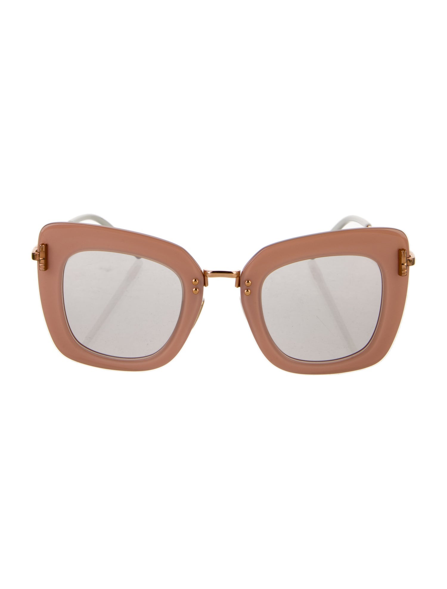 Boucheron Oversize Mirrored Sunglasses