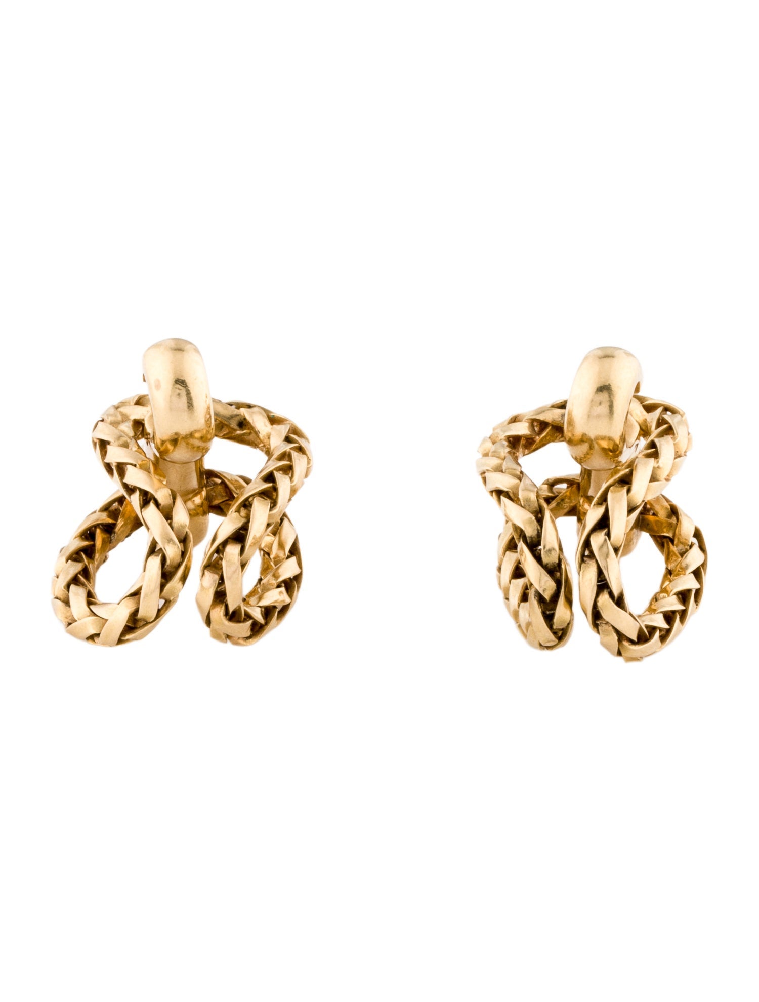 Boucheron 18K Rope Cufflinks