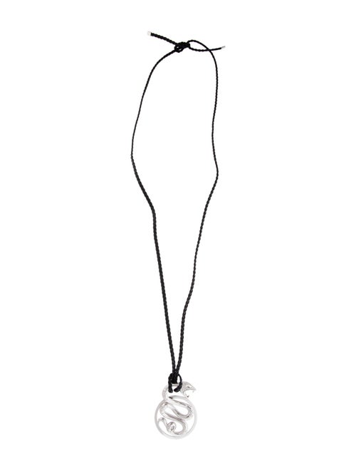 Boucheron 18K 1.03ctw Diamond Trouble Snake Pendant Necklace