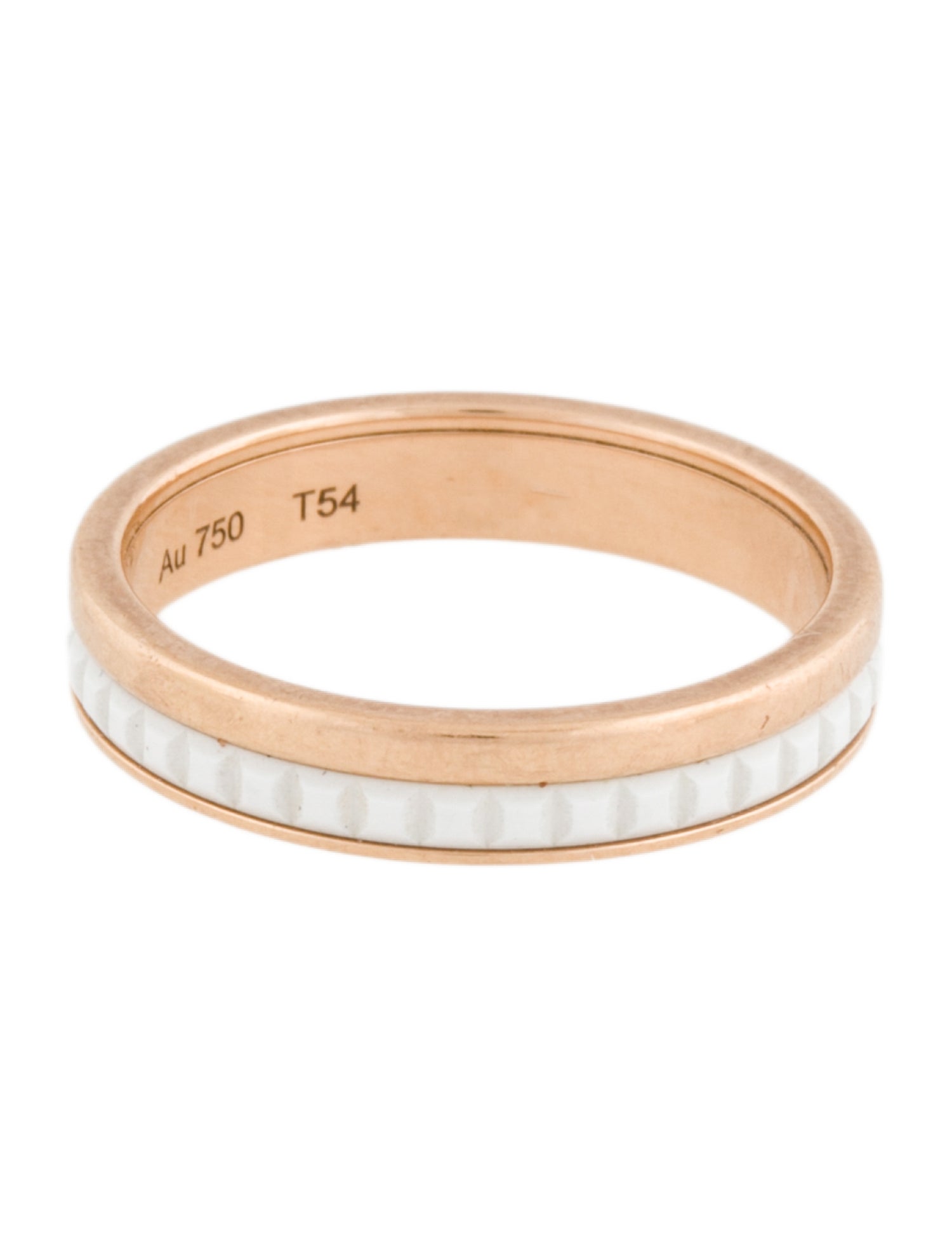 Boucheron 18K Quatre White Edition Wedding Band