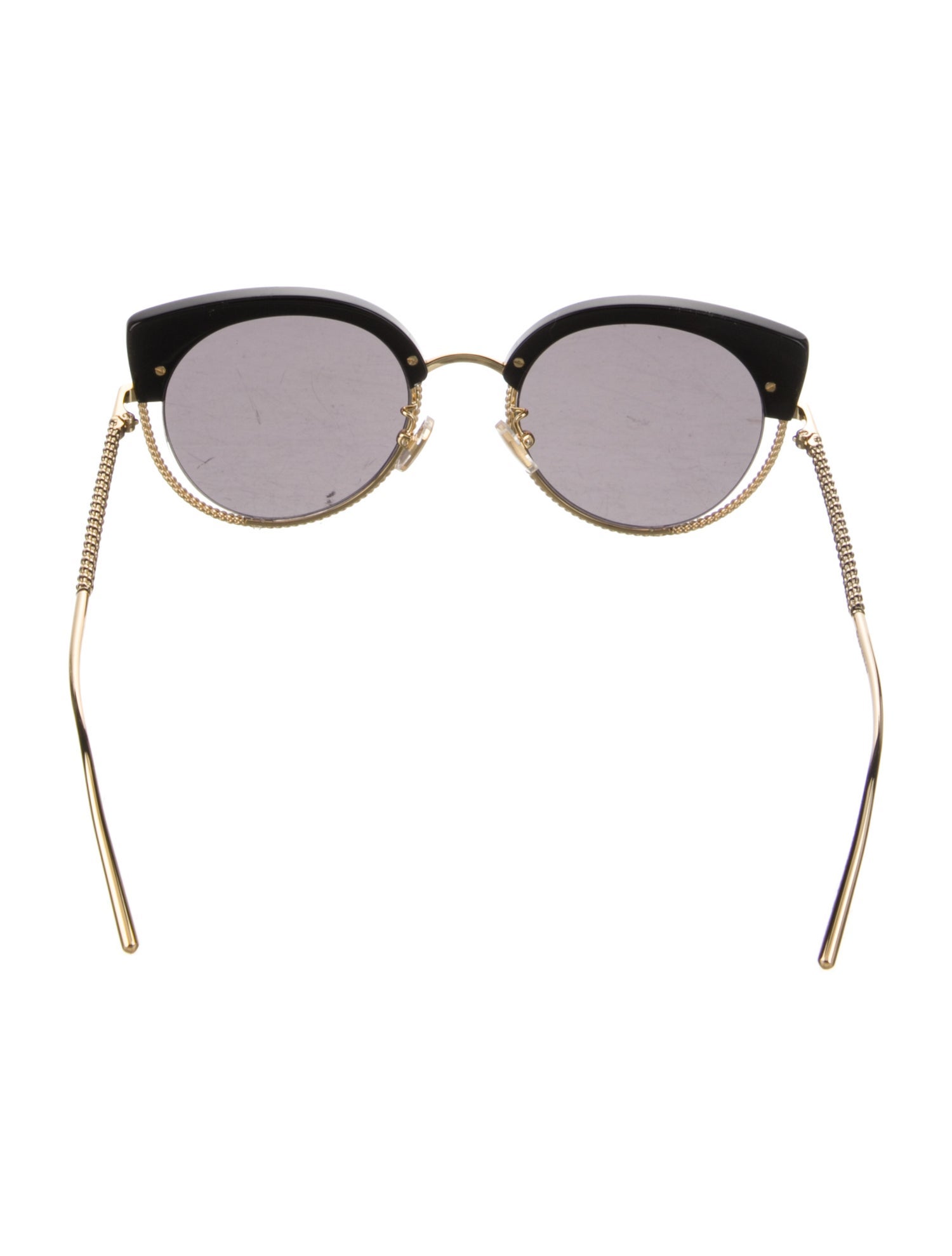 Boucheron Round Tinted Sunglasses