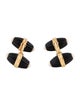 Boucheron Vintage 18K Pearl & Onyx Cufflinks