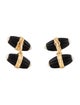 Boucheron Vintage 18K Pearl & Onyx Cufflinks